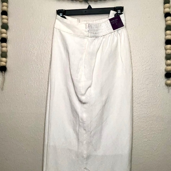 Lane Bryant Pants & Jumpsuits | Lane Bryant White Wide Leg Trousers | Poshmark